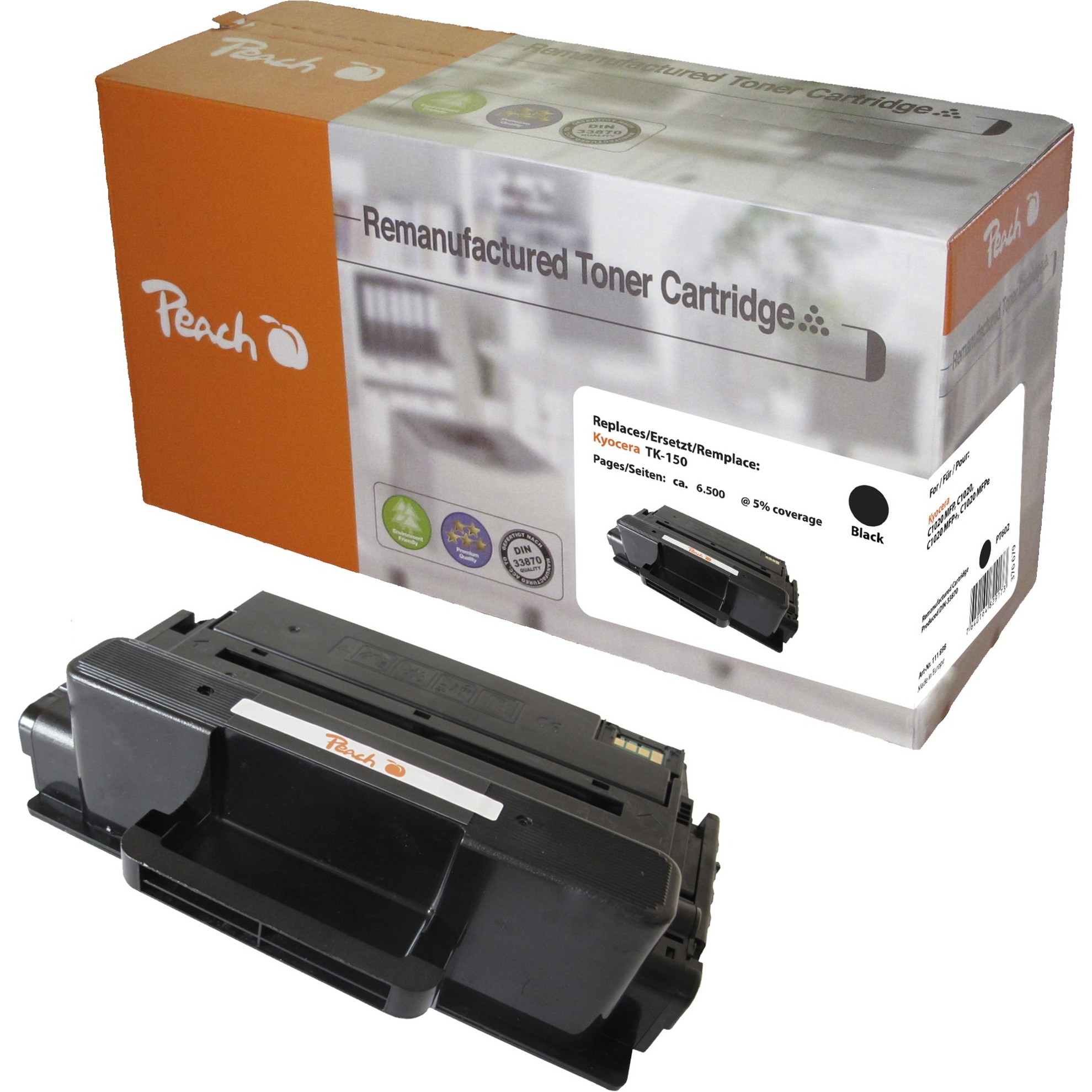Peach Toner schwarz 0F111898 | 07640164829173 Peach Toner schwarz 0F111898 | 07640164829173