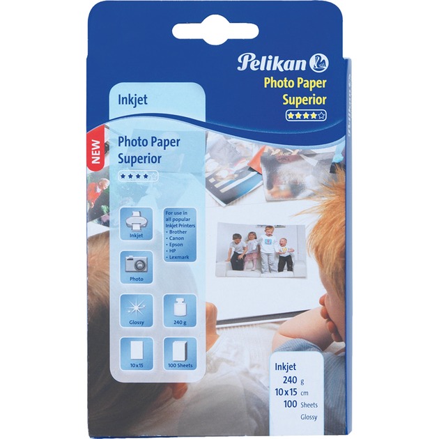 Pelikan Fotopapier Superior 10×15 (106005) | 04012700106001 Pelikan Fotopapier Superior 10×15 (106005) | 04012700106001