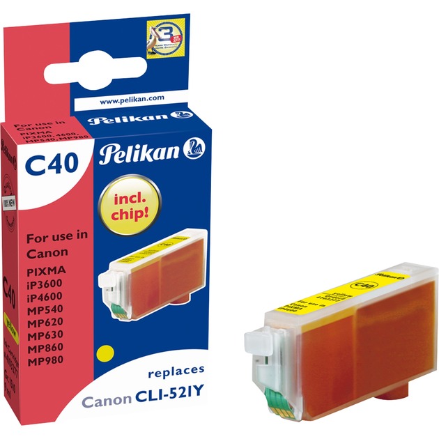 Pelikan Tinte C40 Gelb 4103277 | 04018474103277 Pelikan Tinte C40 Gelb 4103277 | 04018474103277