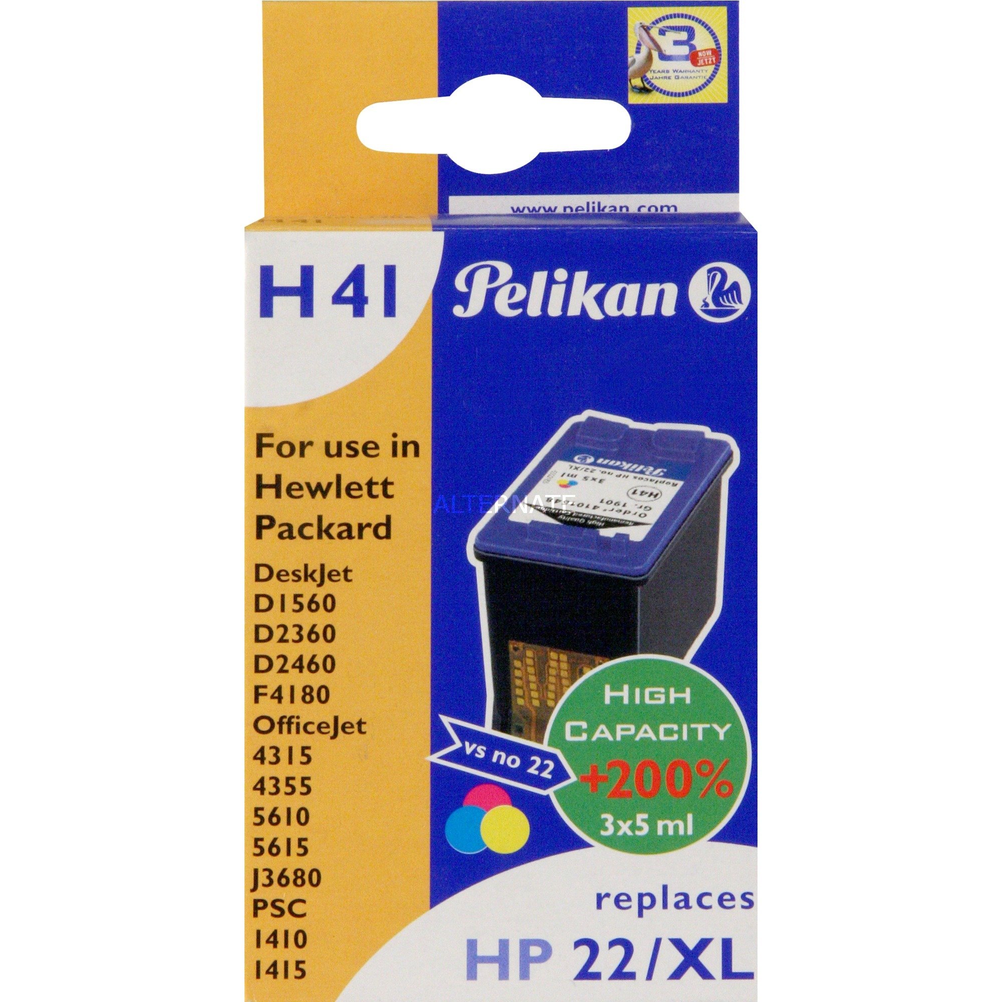 Pelikan Tinte H41 3-Farbig PEL101648 | 04018474101648 Pelikan Tinte H41 3-Farbig PEL101648 | 04018474101648