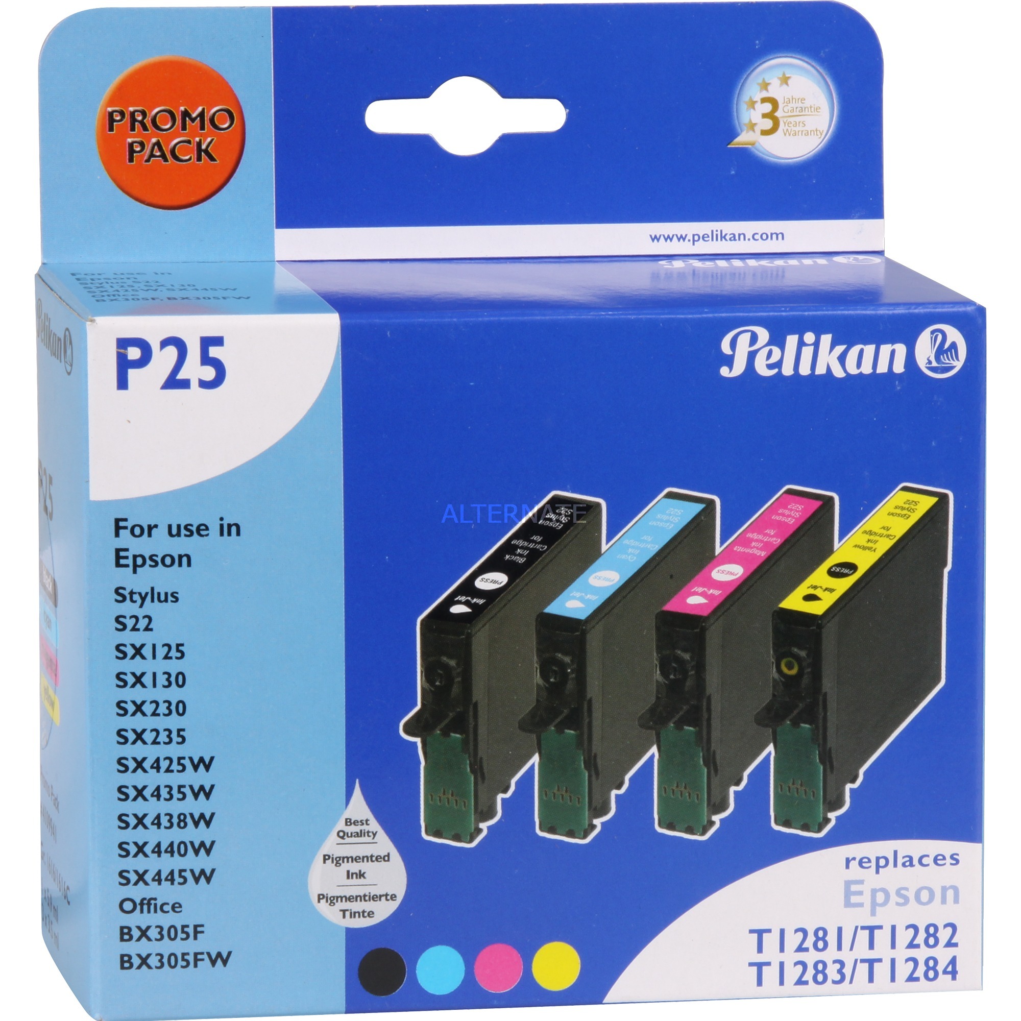 Pelikan Tinte Multipack 4109941 (P25) | 04018474109941 Pelikan Tinte Multipack 4109941 (P25) | 04018474109941