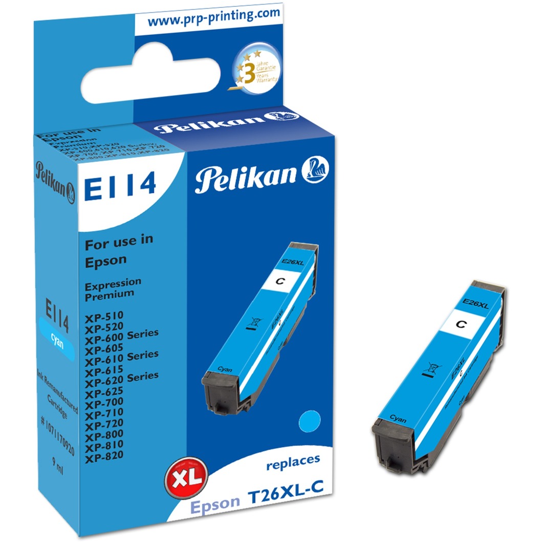 Pelikan Tinte cyan E114 (1071170920) | 04018474709202 Pelikan Tinte cyan E114 (1071170920) | 04018474709202