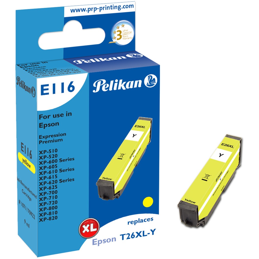 Pelikan Tinte gelb E116 (1071170922) | 04018474709226 Pelikan Tinte gelb E116 (1071170922) | 04018474709226