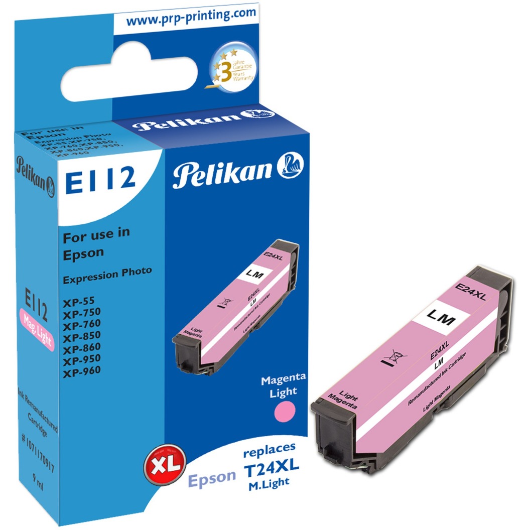 Pelikan Tinte hell-magenta E112 (1071170917) | 04018474709172 Pelikan Tinte hell-magenta E112 (1071170917) | 04018474709172