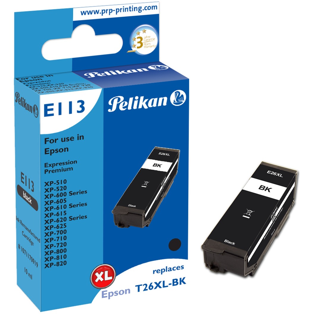 Pelikan Tinte schwarz E113 (1071170919) | 04018474709196 Pelikan Tinte schwarz E113 (1071170919) | 04018474709196