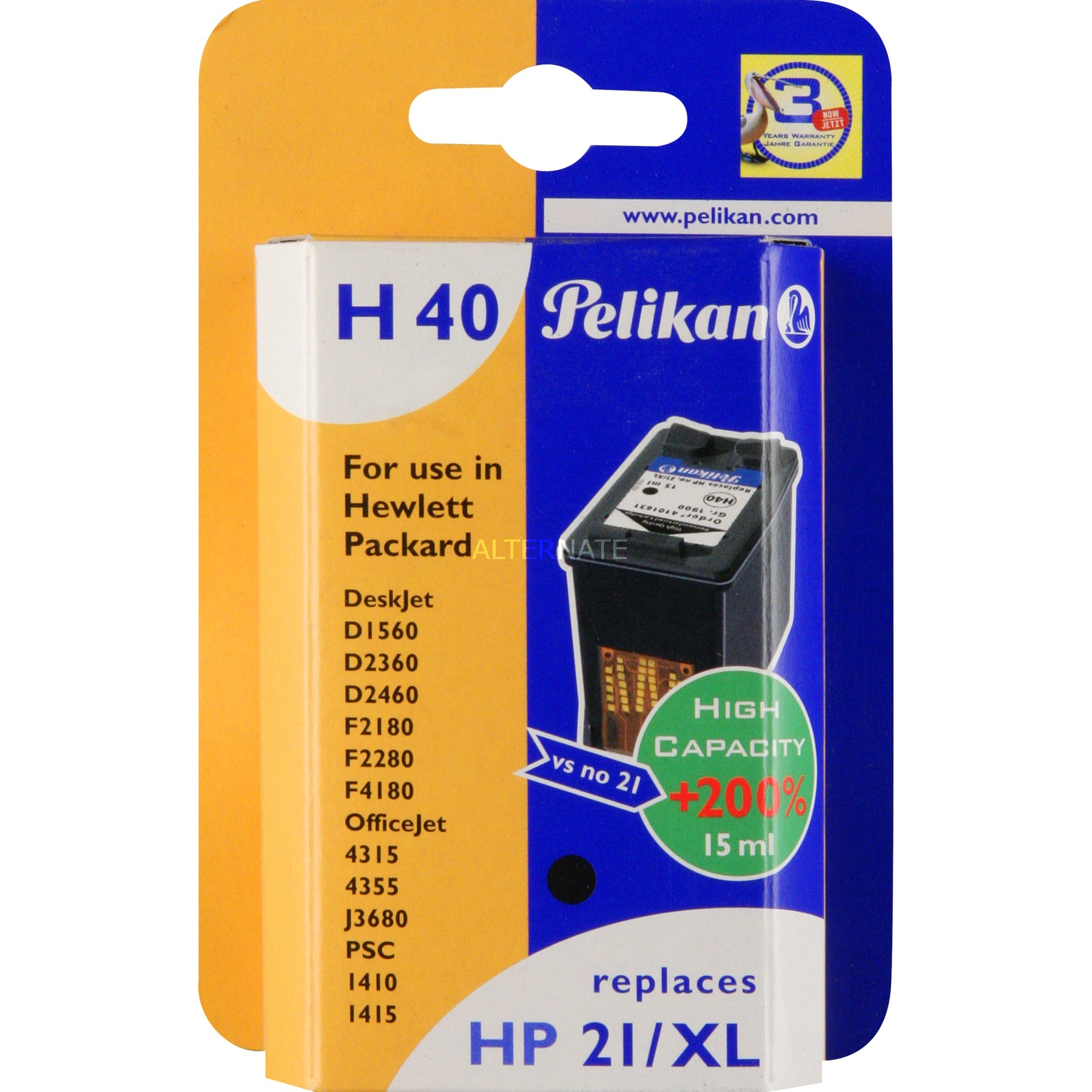 Pelikan Tinte schwarz H40 (101631) | 04018474101631 Pelikan Tinte schwarz H40 (101631) | 04018474101631