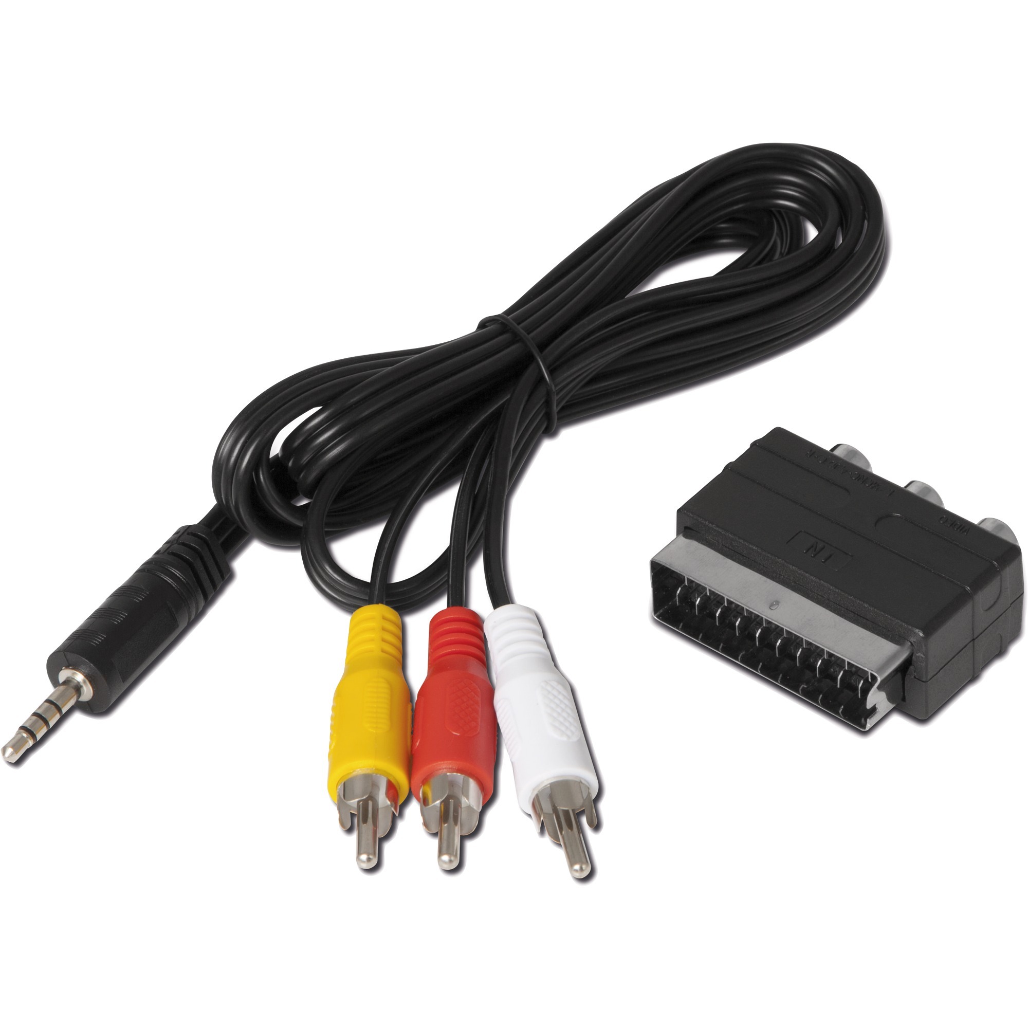 Technisat Adapterset Klinke auf Chinch / Scart | 04019588036499 Technisat Adapterset Klinke auf Chinch / Scart | 04019588036499