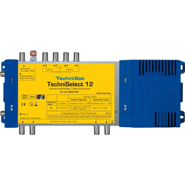 Technisat TechniSelect 12, Multischalter | 04019588032996 Technisat TechniSelect 12, Multischalter | 04019588032996