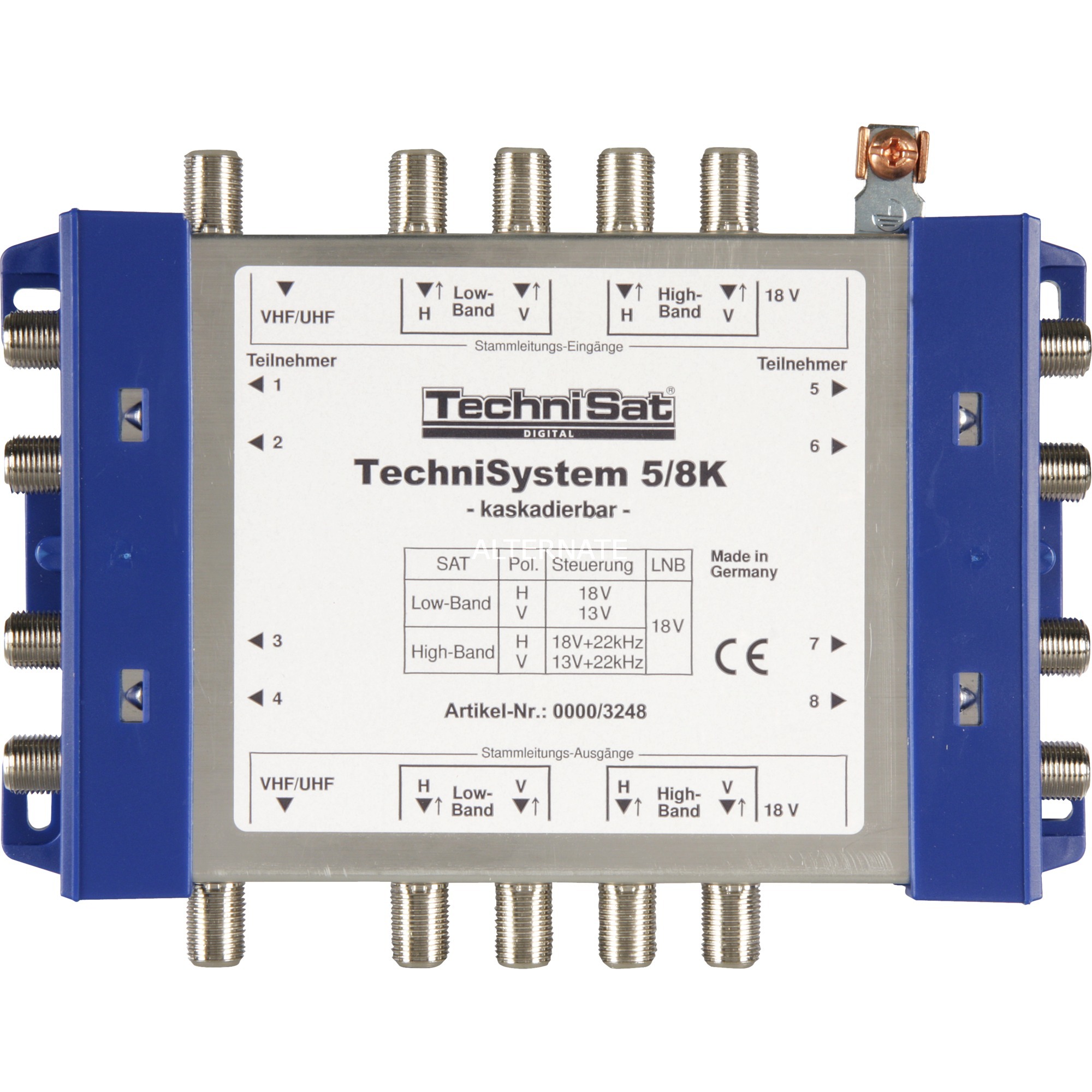 Technisat TechniSystem 5/8K, Multischalter | 04019588032484 Technisat TechniSystem 5/8K, Multischalter | 04019588032484