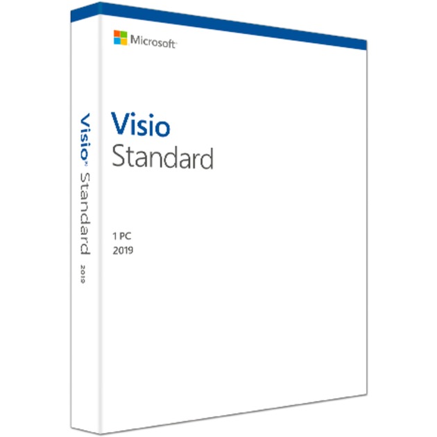 Microsoft Visio Standard 2019, Office-Software | 00889842335972 Microsoft Visio Standard 2019, Office-Software | 00889842335972