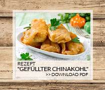Rezept 'Gefüllter Chinakohl' Rezept 'Gefüllter Chinakohl'