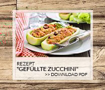 Rezept 'Gefüllte Zucchini' Rezept 'Gefüllte Zucchini'