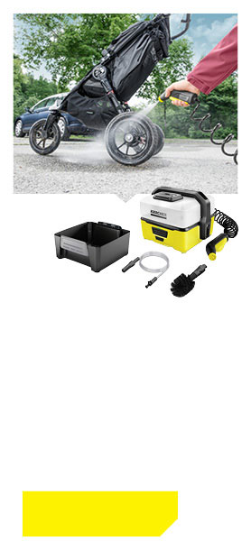 Mobile Outdoor Cleaner OC 3 Adventure Box, Niederdruckreiniger Mobile Outdoor Cleaner OC 3 Adventure Box, Niederdruckreiniger