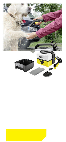 Mobile Outdoor Cleaner OC 3 Pet Box, Niederdruckreiniger Mobile Outdoor Cleaner OC 3 Pet Box, Niederdruckreiniger