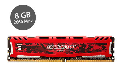 DIMM 8 GB DDR4-2666, Arbeitsspeicher DIMM 8 GB DDR4-2666, Arbeitsspeicher