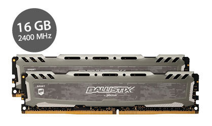 DIMM 16GB DDR4-2400 Kit, Arbeitsspeicher DIMM 16GB DDR4-2400 Kit, Arbeitsspeicher