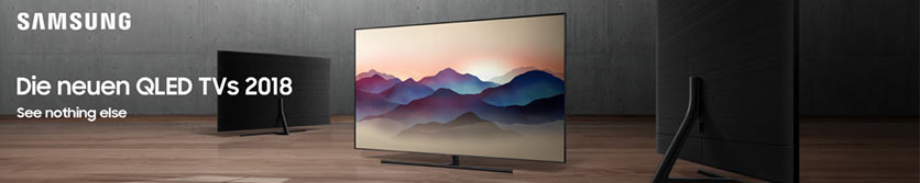 Die neuen QLED TVs 2018 Die neuen QLED TVs 2018