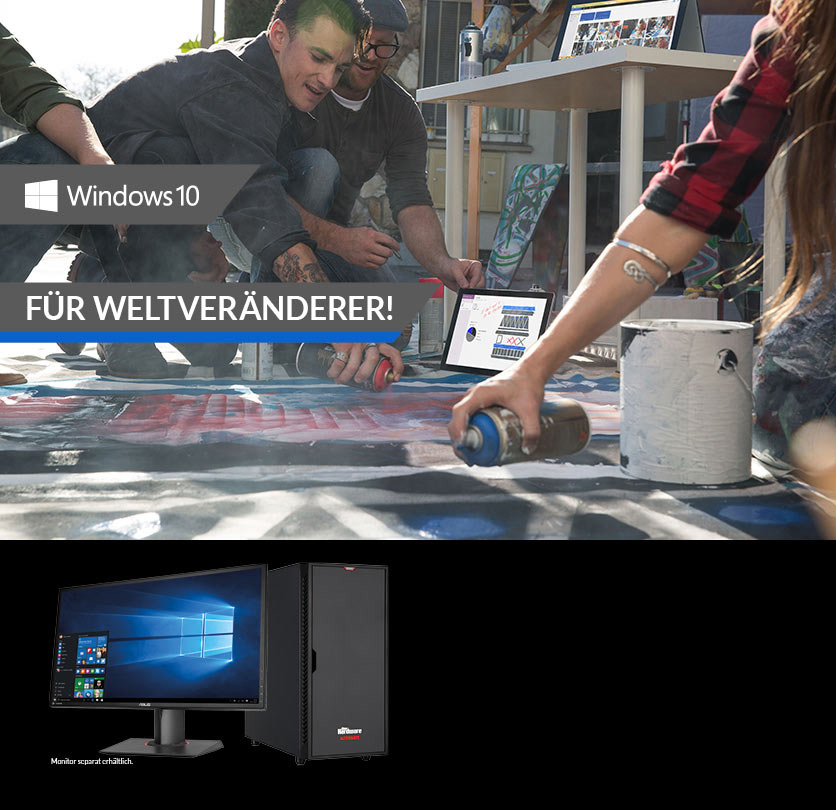 Windows 10 für Weltveränderer! Windows 10 für Weltveränderer!