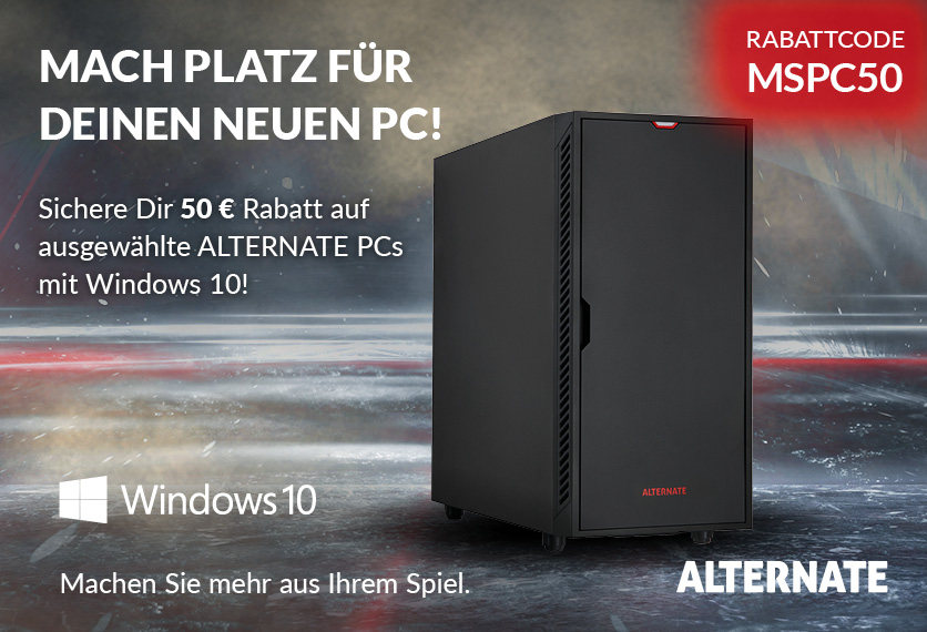Mach Platz für deinen neuen PC! Mach Platz für deinen neuen PC!
