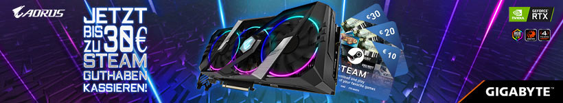Gigabyte Steam-Aktion