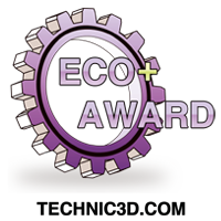 ECO+ Award 03/2018 Technic3D.com