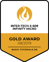 Gold Award 08/2019 Basic-Tutorials.de