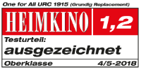 "ausgezeichnet" 05/2018 Heimkino