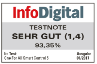 "sehr gut" 01/2017 InfoDigital