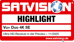 "Highlight" 11/2020 Satvision.de