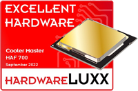 "Excellent Hardware" 09/2022 HardwareLUXX