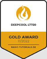 "Gold Award" 11/2022 Basic-Tutorials.de