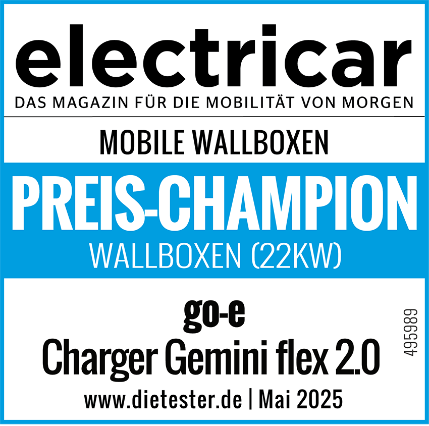 electricar, Preis-Champion Mai 2025