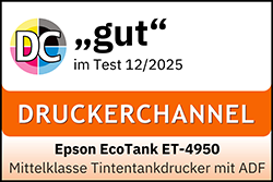 "Gut" 12/2025 Druckerchannel