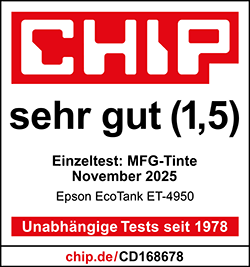 "SEHR GUT (1,5)" 11/2025 Chip.de