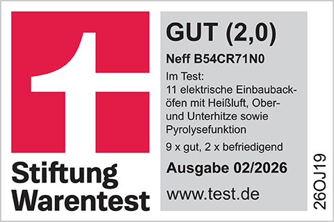 Stiftung Warentest, gut, 2,0, veröffentlich am 02/26