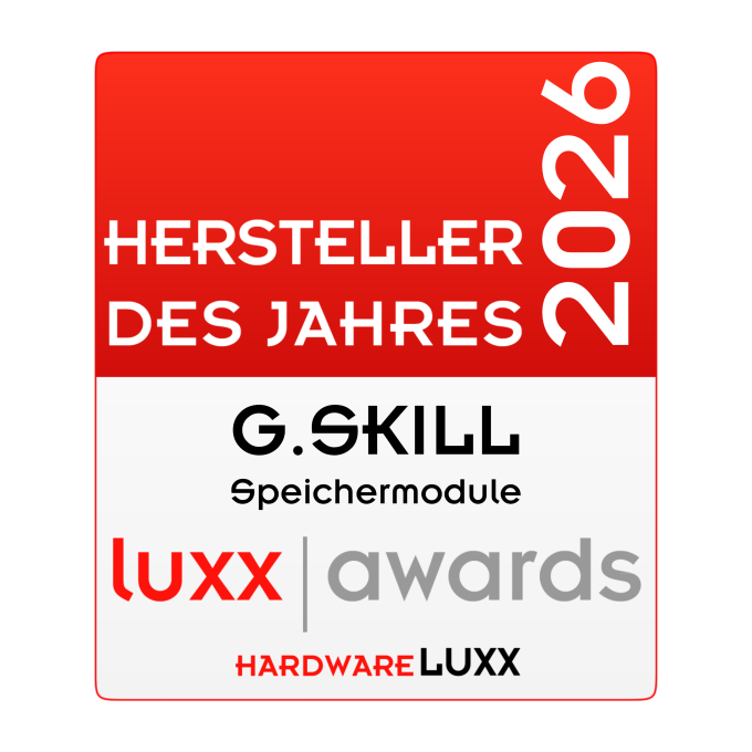 HardwareLUXX Speichermodul des Jahres 2026