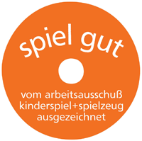 Auszeichnung "spiel gut" Kinderspiel+Spielzeug