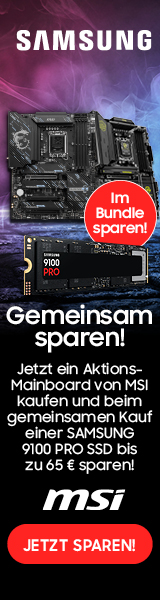 SSD x MSI MB Gemeinsam Günstiger