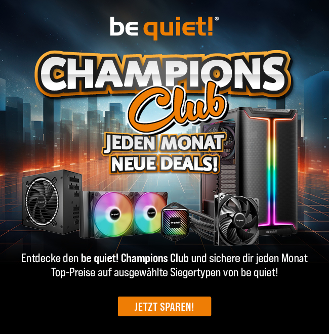 Be Quiet! Champions Club Copy