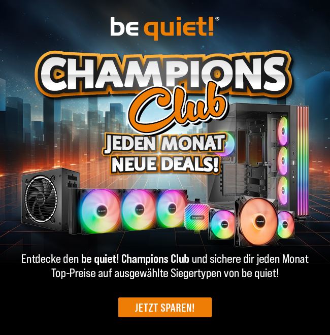 Be Quiet! Champions Club Copy