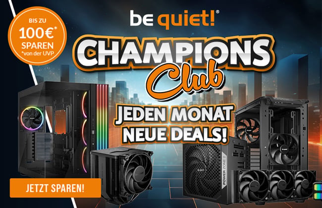 Be Quiet! Champions Club