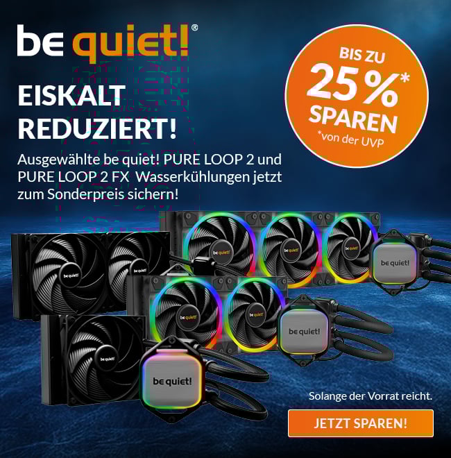 Be Quiet Pure Loop 2 + Pure Loop 2 FX Promotion