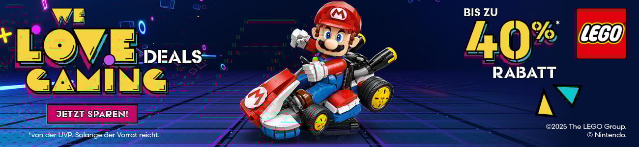 LEGO Power Paket / We love Gaming Deals Werbemittel
