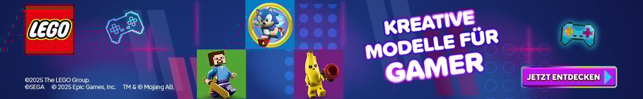LEGO Gaming Fokus Kampagne Werbemittel