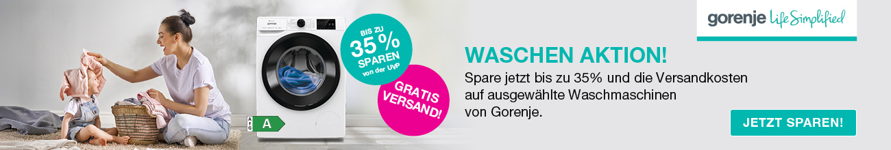 Waschen Aktion inkl Gratis Versand