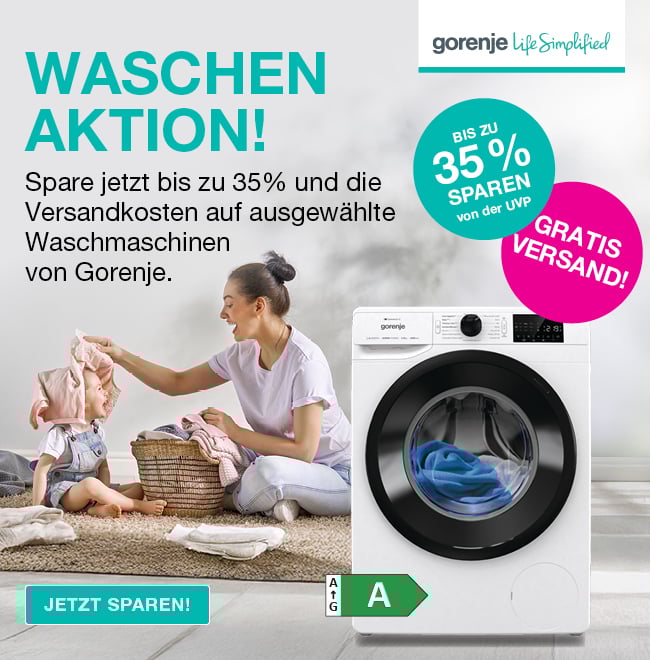 Waschen Aktion inkl Gratis Versand