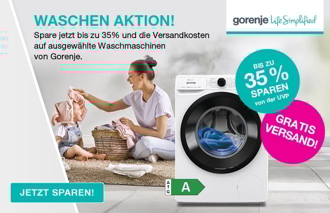 Waschen Aktion inkl Gratis Versand