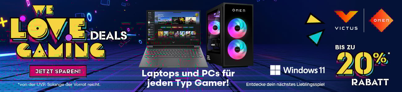 Laptops und PCs für jeden Typ Gamer