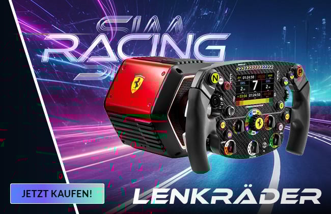 Lenkräder: Sim Racing Bestückung