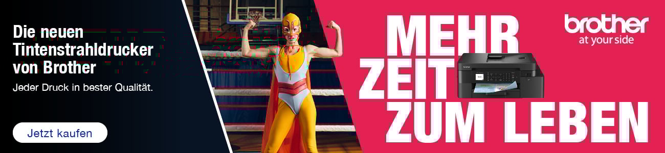 Brother Mehr Zeit zum Leben Kampagne